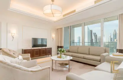 شقة - 4 غرف نوم - 6 حمامات للايجار في الادراس بلفار سكاي كولكشن تاور - وسط مدينة دبي - دبي