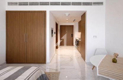 Apartment - Studio - 1 Bathroom for rent in Azizi Riviera 61 - Azizi Riviera - Meydan One - Meydan - Dubai