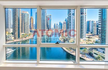 Apartment - 1 - 2 for rent in Marina View Tower B - Marina View - Dubai Marina - Dubai