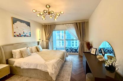 Apartment - 1 Bedroom - 2 Bathrooms for rent in Elite Residence - Dubai Marina - Dubai