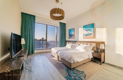 Apartment - 2 Bedrooms - 3 Bathrooms for rent in Palm View - Dubai Media City - Dubai