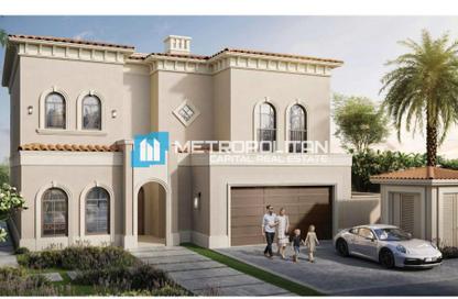Villa - 3 Bedrooms - 6 Bathrooms for sale in Bloom Living - Zayed City (Khalifa City C) - Khalifa City - Abu Dhabi