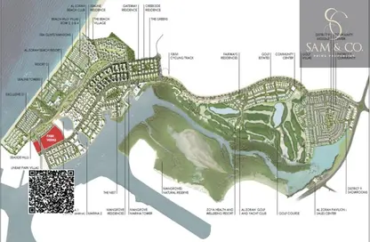 Land - Studio for sale in Seaside Hills Residences - Al Zorah - Ajman