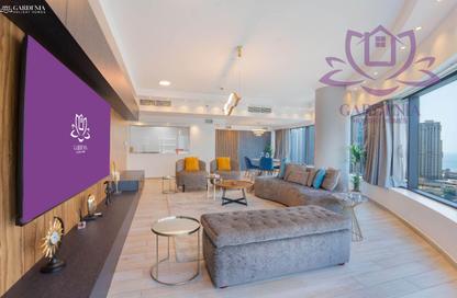Apartment - 3 Bedrooms - 3 Bathrooms for rent in Time Place Tower - Dubai Marina - Dubai