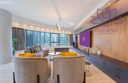 Apartment - 3 Bedrooms - 3 Bathrooms for rent in Time Place Tower - Dubai Marina - Dubai