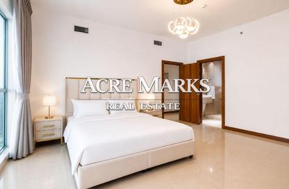 Apartment - 1 Bedroom - 2 Bathrooms for rent in Sulafa Tower - Dubai Marina - Dubai