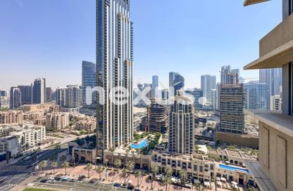 Apartment - Studio - 1 for rent in 29 Burj Boulevard Tower 2 - 29 Burj Boulevard - Downtown Dubai - Dubai