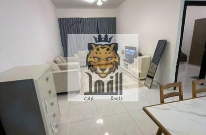 Apartment - 1 Bedroom - 2 Bathrooms for rent in Ajman Corniche Residences - Ajman Corniche Road - Ajman