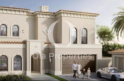Villa - 4 Bedrooms - 6 Bathrooms for sale in Bloom Living - Zayed City (Khalifa City C) - Khalifa City - Abu Dhabi