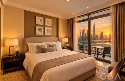 Apartment - 1 - 1 for rent in The Address Residence Fountain Views 2 - The Address Residence Fountain Views - Downtown Dubai - Dubai