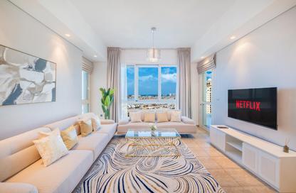 Apartment - 2 Bedrooms - 3 Bathrooms for rent in Marina Residences 3 - Marina Residences - Palm Jumeirah - Dubai