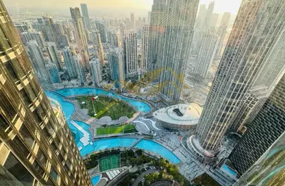 شقة - غرفة نوم - 2 حمامات للايجار في برج خليفة - برج خليفة - وسط مدينة دبي - دبي