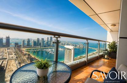 Apartment - 2 Bedrooms - 2 Bathrooms for sale in Princess Tower - Dubai Marina - Dubai