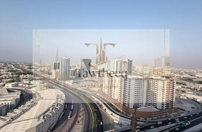 Apartment - 1 - 2 for rent in Tower A3 - Ajman Pearl Towers - Ajman Downtown - Ajman