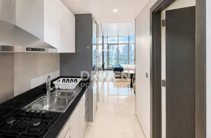 Apartment - 1 Bathroom for rent in Damac Maison Prive A - Damac Maison Prive - Business Bay - Dubai