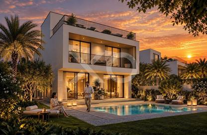 Villa - 4 - 5 for sale in Serro 2 - The Heights Country Club and Wellness - Dubai Villa - 4 - 5 for sale in Serro 2 - The Heights Country Club and Wellness - Dubai