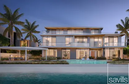 Villa - 7 Bedrooms for sale in Villa Coral Living Frond O - Villa Coral Living - The Coral Collection Villas - Palm Jebel Ali - Dubai