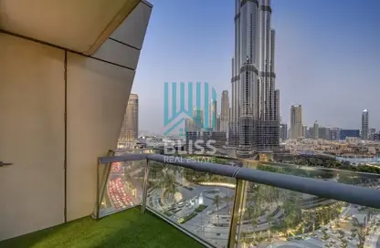 شقة - 3 غرف نوم - 5 حمامات للايجار في برج فيستا - برج فيستا - وسط مدينة دبي - دبي