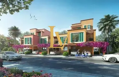 Townhouse - 4 Bedrooms - 4 Bathrooms for sale in Nice - Damac Lagoons - Dubai