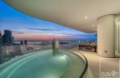Apartment - 3 Bedrooms - 4 Bathrooms for sale in sensoria at Five Luxe - Jumeirah Beach Residence - Dubai