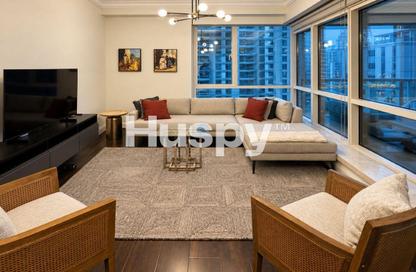 Apartment - 2 - 2 for rent in Al Yass Tower - Dubai Marina Towers - Dubai Marina - Dubai