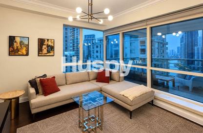 Apartment - 2 - 2 for rent in Al Yass Tower - Dubai Marina Towers - Dubai Marina - Dubai