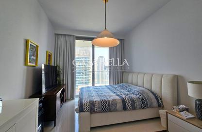Apartment - 2 - 2 for rent in Beach Isle Tower 1 - Beach Isle - Emaar Beachfront - Dubai Harbour - Dubai
