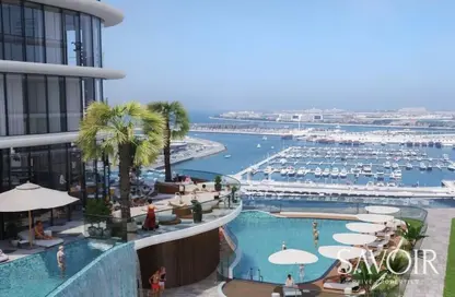 شقة - غرفة نوم - 2 حمامات للبيع في شوبا سي هيفين تاور آيه - شوبا سيهافن - دبي هاربور - دبي