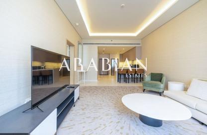 Apartment - 1 Bedroom - 2 Bathrooms for rent in The Palm Tower - Palm Jumeirah - Dubai