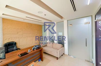 Office Space - Studio - 1 Bathroom for rent in Clover Bay Tower - Business Bay - Dubai