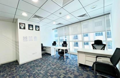 Office Space - Studio - 4 Bathrooms for rent in Hamdan Street - Abu Dhabi