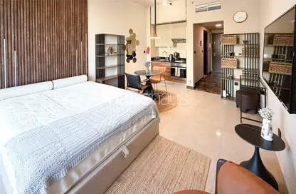 Apartment - Studio - 1 Bathroom for rent in Sparkle Tower 2 - Sparkle Towers - Dubai Marina - Dubai