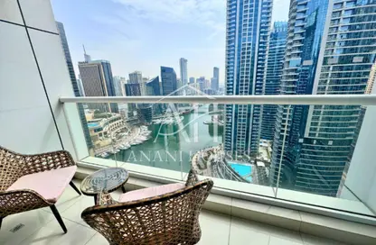 Apartment - 2 Bedrooms - 3 Bathrooms for sale in Continental Tower - Dubai Marina - Dubai