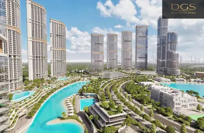 Apartment - 1 Bedroom - 1 Bathroom for sale in 340 Riverside Crescent - Sobha Hartland II - Bukadra - Dubai