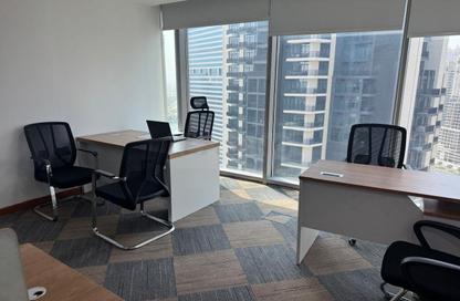 Business Centre - Studio - 3 Bathrooms for rent in The Binary Tower - Business Bay - Dubai