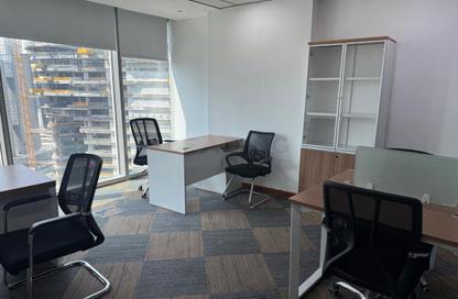 Business Centre - Studio - 3 Bathrooms for rent in The Binary Tower - Business Bay - Dubai