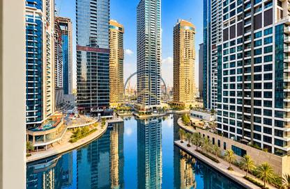 Apartment - 2 - 3 for rent in Lake View Tower - JLT Cluster B - Jumeirah Lake Towers - Dubai