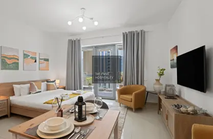 Apartment - Studio - 1 Bathroom for rent in 29 Burj Boulevard Tower 2 - 29 Burj Boulevard - Downtown Dubai - Dubai