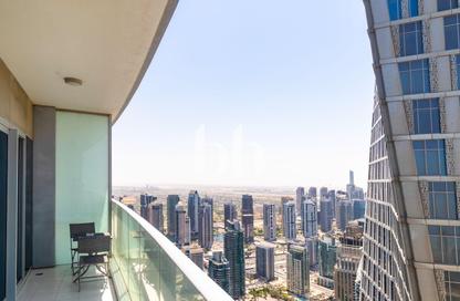Apartment - 1 - 2 for rent in Damac Heights - Dubai Marina - Dubai