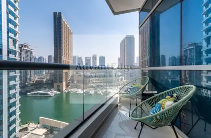 Apartment - Studio - 1 Bathroom for sale in Bay Central West - Bay Central - Dubai Marina - Dubai