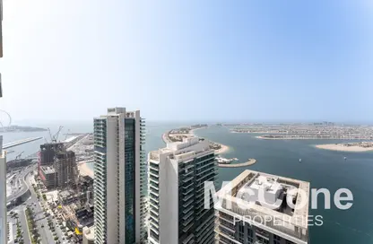 شقة - غرفة نوم - 1 حمام للايجار في برج Marina Vista 2 - مارينا فيستا - إعمار بيتشفرونت - دبي هاربور - دبي