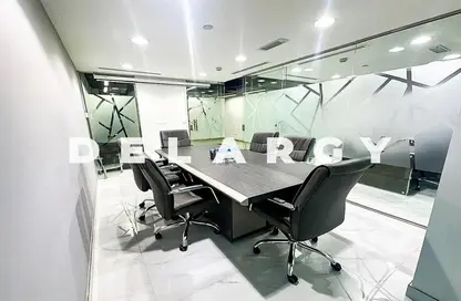 Office Space - Studio - 1 Bathroom for rent in The Binary Tower - Business Bay - Dubai