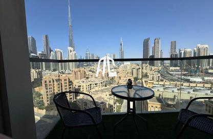 Apartment - 2 Bedrooms - 3 Bathrooms for rent in Bellevue Tower 1 - Bellevue Towers - Downtown Dubai - Dubai