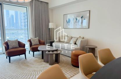 Apartment - 2 Bedrooms - 3 Bathrooms for rent in Grand Bleu Tower 1 - Emaar Beachfront - Dubai Harbour - Dubai