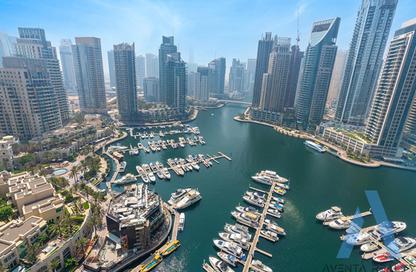 شقة - 3 غرف نوم - 5 حمامات للايجار في بوابة المارينا 1 - مارينا جيت - دبي مارينا - دبي