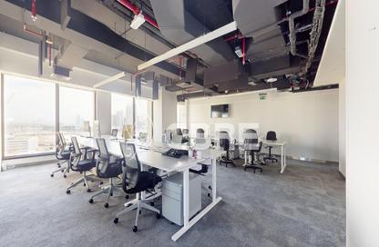 Office Space - Studio - 1 Bathroom for rent in Arjaan Office Tower - Dubai Media City - Dubai