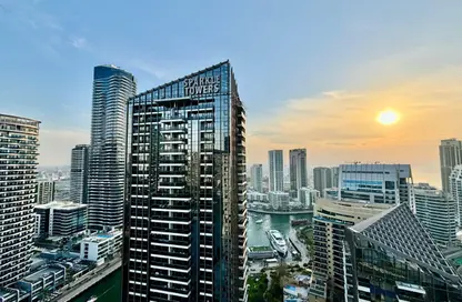 Apartment - 2 Bedrooms - 2 Bathrooms for rent in Marina Wharf 2 - Marina Wharf - Dubai Marina - Dubai