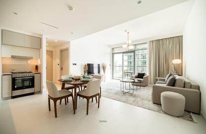 شقة - غرفة نوم - 1 حمام للايجار في برج Marina Vista 1 - مارينا فيستا - إعمار بيتشفرونت - دبي هاربور - دبي