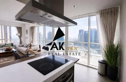 شقة - غرفة نوم - 2 حمامات للايجار في وست أفينيو - دبي مارينا - دبي