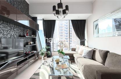 Apartment - 1 Bedroom - 2 Bathrooms for rent in Silverene Tower B - Silverene - Dubai Marina - Dubai